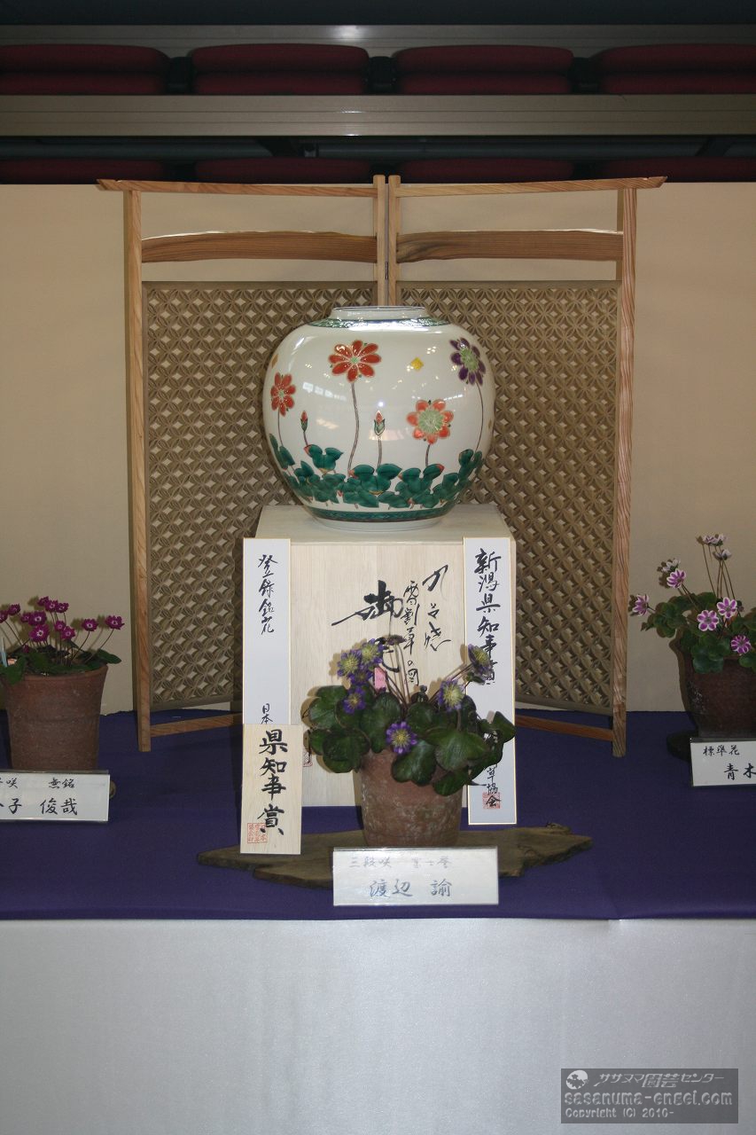 県知事賞副賞　九谷焼の壺