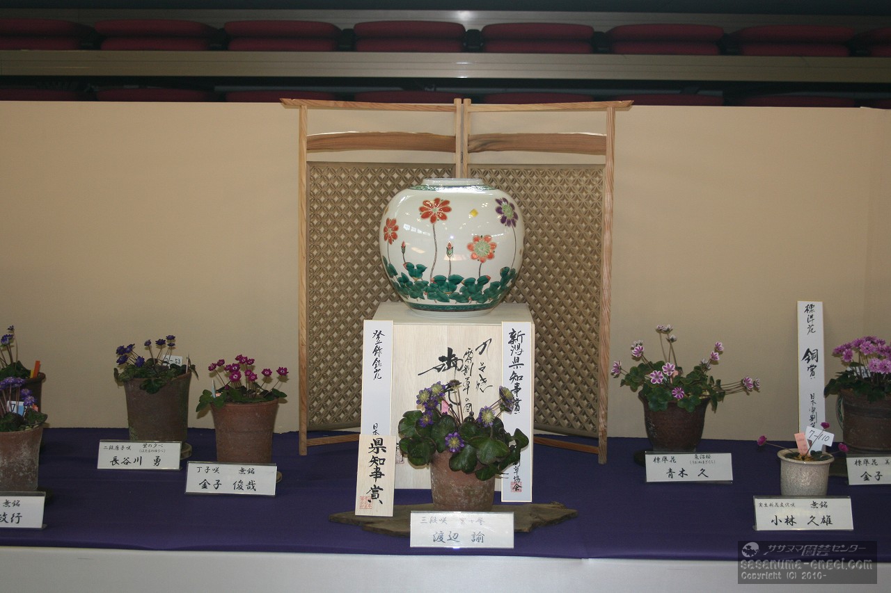 県知事賞副賞の壺（写真は平成２９年のものです。）
